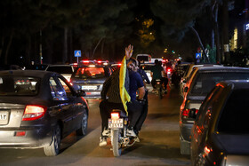 شادی مردم اصفهان پس قهرمانی تیم فوتبال سپاهان در جام حذفی