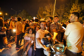 شادی مردم اصفهان پس قهرمانی تیم فوتبال سپاهان در جام حذفی