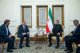 دیدار معاون وزیر خارجه قزاقستان با علی باقری