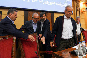 نشست انتخاباتی «مسعود پزشکیان» در اتاق بازرگانی ایران