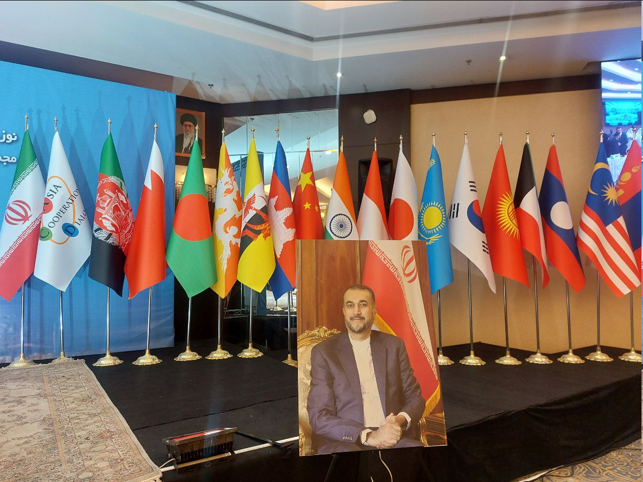 آغاز اجلاس وزیران امورخارجه مجمع گفتوگوی همکاری آسیا در تهران