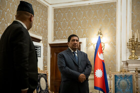 دیدار وزیر خارجه نپال با علی باقری، سرپرست وزارت خارجه