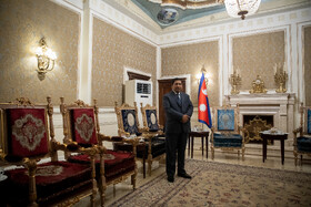دیدار وزیر خارجه نپال با علی باقری، سرپرست وزارت خارجه