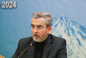 علی باقری، سرپرست وزارت امور خارجه در نشست خبری
