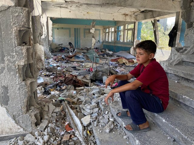 آنروا: محروم‌کردن دانش‌آموزان غزه از امتحان و تحصیل، وحشتناک و غم‌انگیز است