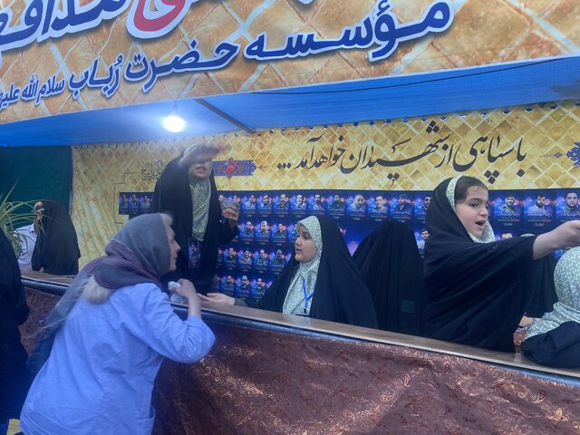 مهمونی ۱۰ کیلومتری غدیر با چاشنی انتخابات در تهران + عکس و فیلم