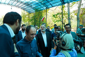 دیدار دانشجویان با علیرضا زاکانی در دانشکده علوم سیاسی دانشگاه تهران