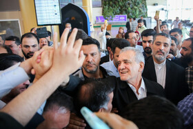 سفر انتخاباتی « مسعود پزشکیان » به مشهد