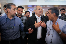 سفر انتخاباتی « مسعود پزشکیان » به مشهد