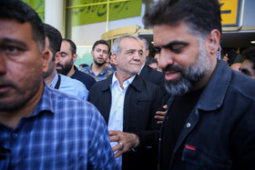 سفر انتخاباتی « مسعود پزشکیان » به مشهد