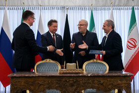 امضا توافق‌نامه راهبردی ایران و روسیه در حوزه انتقال گاز