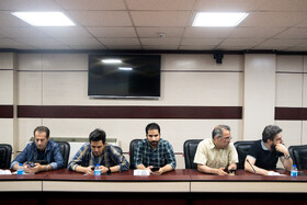 نشست خبری «مصطفی پورمحمدی»