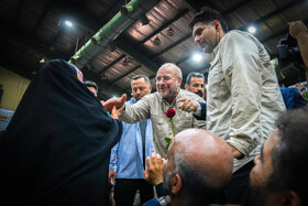 اجتماع هواداران «محمدباقر قالیباف» در ورزشگاه شهید شیرودی