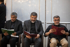 مهدی اسماعیلی، وزیر ارشاد در مراسم اربعین شهادت حسین امیرعبداللهیان