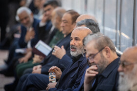 سردار فلاحزاده، جانشین فرمانده سپاه قدس در مراسم اربعین شهادت حسین امیرعبداللهیان