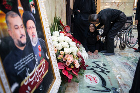 مراسم اربعین شهادت حسین امیرعبداللهیان