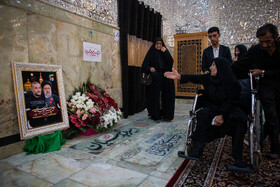 مراسم اربعین شهادت حسین امیرعبداللهیان