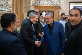 سید صولت مرتضوی، وزیر تعاون در مراسم اربعین شهادت حسین امیرعبداللهیان