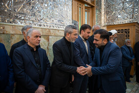 عیسی زارعپور، وزیر ارتباطات در مراسم اربعین شهادت حسین امیرعبداللهیان