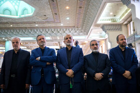 مراسم چهلمین روز شهادت شهدای خدمت