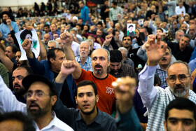 مراسم چهلمین روز شهادت شهدای خدمت