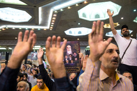 مراسم چهلمین روز شهادت شهدای خدمت