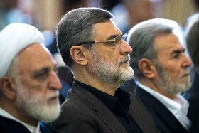 مراسم چهلمین روز شهادت شهدای خدمت