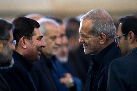 مراسم چهلمین روز شهادت شهدای خدمت