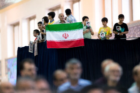 مراسم چهلمین روز شهادت شهدای خدمت