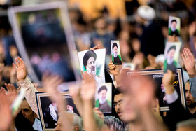 مراسم چهلمین روز شهادت شهدای خدمت