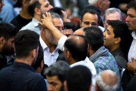 مراسم چهلمین روز شهادت شهدای خدمت