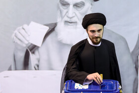 حضور سید حسن خمینی در انتخابات چهاردهمین دوره ریاست‌جمهوری - حسینیه جماران