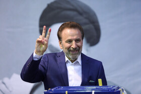 حضور محمود واعظی در انتخابات چهاردهمین دوره ریاست‌جمهوری - حسینیه جماران