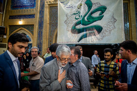 حضور غلامعلی حداد عادل در انتخابات چهاردهمین دوره ریاست‌جمهوری در تهران - مسجد لرزاده