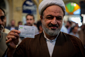حضور حمید رسایی در انتخابات چهاردهمین دوره ریاست‌جمهوری در تهران - مسجد لرزاده