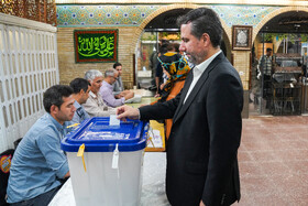 محمد شیخان مدیرعامل شرکت پازارگاد در انتخابات چهاردهمین دوره ریاست‌جمهوری در تهران