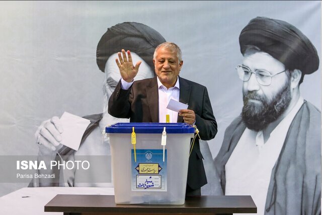 شرکت محسن هاشمی در انتخابات