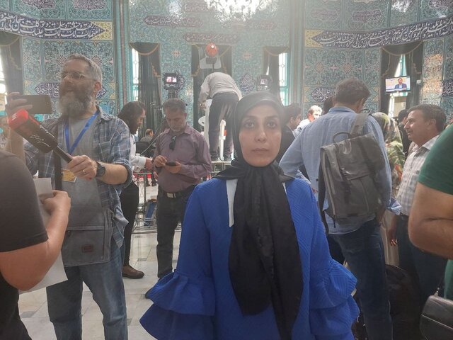 مشارکت حمیده زرآبادی در انتخابات مشارکت حمیده زرآبادی در انتخابات