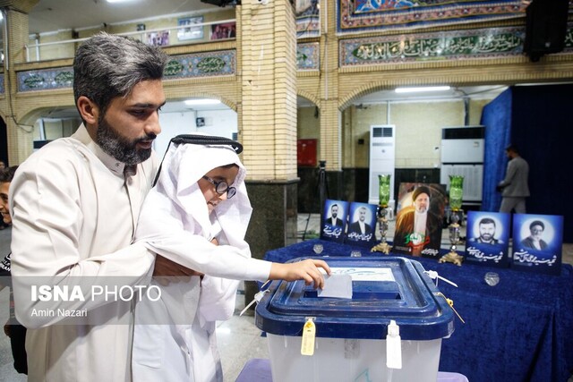 حضور اقوام خوزستان در انتخابات؛ نماد اتحاد و برادری