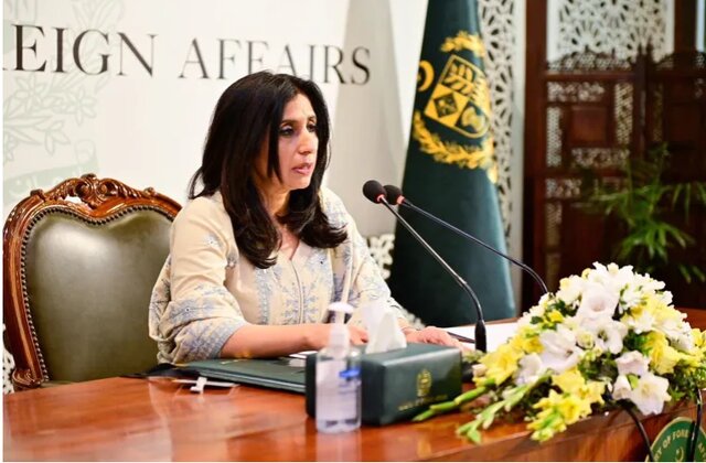 ممتاز زهرا بلوچ، سخنگوی وزارت امور خارجه پاکستان پاسخ اسلام آباد به قطعنامه آمریکایی: آمریکا حق دخالت در مسائل داخلی پاکستان را ندارد
