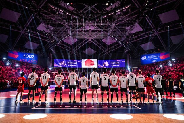 تاریخسازی ساموراییها در لیگ ملتهای والیبال تاریخسازی ساموراییها در لیگ ملتهای والیبال