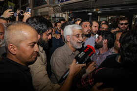 حضور سعید جلیلی در بازار تهران