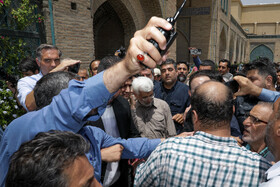 حضور سعید جلیلی در بازار تهران