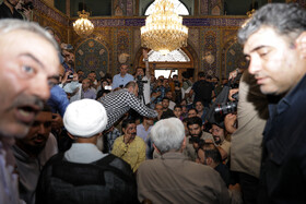 حضور سعید جلیلی در بازار تهران