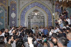 حضور سعید جلیلی در بازار تهران