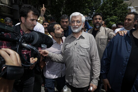 حضور سعید جلیلی در بازار تهران