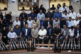 سعید جلیلی در جمع ورزشکاران در زورخانه شهدای کن