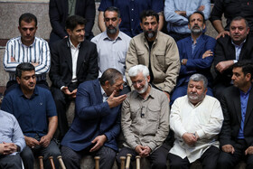 سعید جلیلی در جمع ورزشکاران در زورخانه شهدای کن