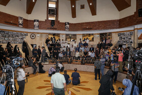 سعید جلیلی در جمع ورزشکاران در زورخانه شهدای کن