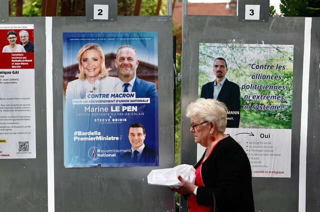 انتخابات پارلمانی فرانسه آغاز شد